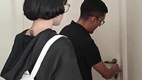 Kimiko Visits New Room For Rent, Gets Punished With Blowjob And Panties Removed