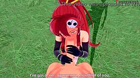 is yoko littner teasing sex in gurren lagann? check pov on sheer or ptrn fantasyking3