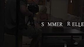 Busty summer brielle rides ex-boyfriend's cock in cowgirl, reaching orgasm