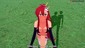is yoko littner teasing sex in gurren lagann? check pov on sheer or ptrn fantasyking3