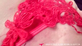 charlottex chats online, showing off her piercing in a hot outfit