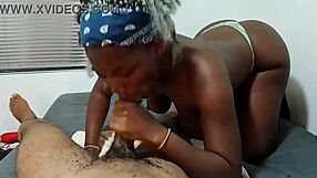 Latina teen sucks big cock first time, loves deepthroat