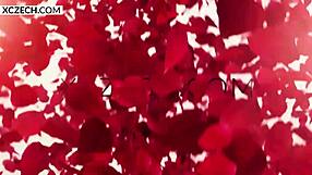 Daphne Angel Plays with Two Czech Teens in Water