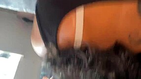 Big Black Cock Pounds Step-Sisters Wet Pussy Before Dinner