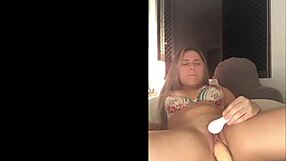 latina girlfriend masturbating, squirting in quarantine?