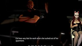 Milf striptease at bar with ripped clothes 😏