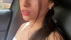 Can you handle watching this young cowgirl ride hard in a public car?