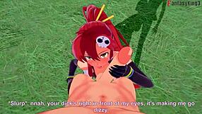 is yoko littner teasing sex in gurren lagann? check pov on sheer or ptrn fantasyking3