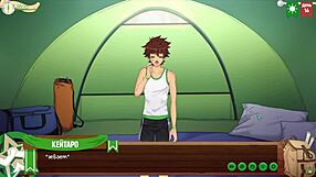 Twink Teen Plays Naughty Game with Young Friend in Anime Hentai Style