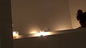 watch my petite girlfriend in the bath with hidden cam
