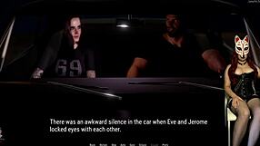 Milf striptease at bar with ripped clothes 😏