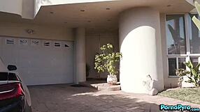 Bella Jane Deepthroats Three Monster Black Cocks!