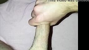 Young Amateur Feels Intense Rush During Solo Cock Massage and Masturbation