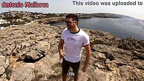 Horny Spanish Amateur Couple Convinces Me for Public Threesome with Raw Doggystyle Action