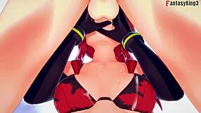 is yoko littner teasing sex in gurren lagann? check pov on sheer or ptrn fantasyking3