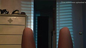 Blonde Hairy Boobed Nude Girl in Halloween Sex Scene