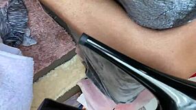 Big Black Cock Pounds Step-Sisters Wet Pussy Before Dinner