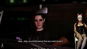 Milf striptease at bar with ripped clothes 😏