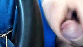 guy masturbates in public and cums outdoors