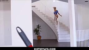 Milf Alexis Fawx enjoys time with her stepson's friend