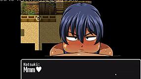 3D hentai game with tanned girl Natsuki squirting intensely