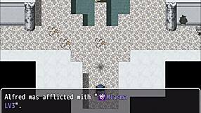 prince's friend does something under the pervert's counter in ntr sisters ciella luciella part 8