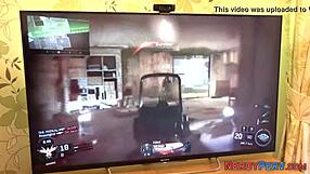 leeds geek tricked into blowjob by inked brit chick 😏