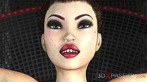 super busty cuffed girl begs for monster cock deepthroat?