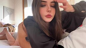 Horny Petite Rides in Doggystyle and Cowgirl POV