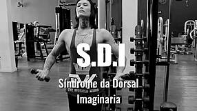 Back workout with flexibility training.