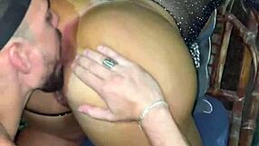 fucking married blonde at family barbecue, husband films monster cock action