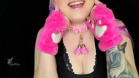 Tiny teen 18+ takes huge bad dragon with blowjob and pussy stretching to creampie