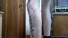 just me, melvincoficial, enjoying solo gay action on skates