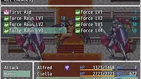 prince's friend does something under the pervert's counter in ntr sisters ciella luciella part 8