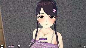 special harem class violet evokes deep emotional anime desires