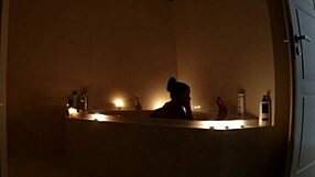 watch my petite girlfriend in the bath with hidden cam