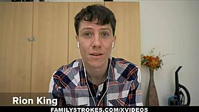 busty stepmom karen fisher teaches horny teen how to fuck?