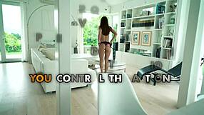 Sibyl's Sexy Morning Ritual With Blowjob, Cowgirl Riding, And POV Fucking