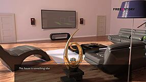 alex watches jena bathing in the shower, stirring deep emotions