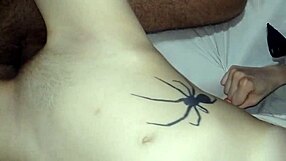 Skinny amateur couple enjoys homemade sex videos together