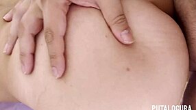 i lick her tits and vagina while she sucks my small cock in the bedroom