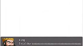 I ended up in another world to help a king with two elf slaves. They masturbate and cum in Bible Quest part 1