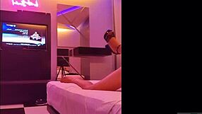 Hotwife Karlita rides cock in front of husband