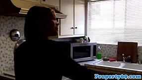 realtor sucks buyer's cock before fucking pussy