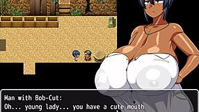 Steamy 3D hentai game with tanned natsuki's hot photoshoot
