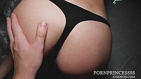 Rough Homemade Sex with Girlfriend's Big Ass in Missionary and Bent Over