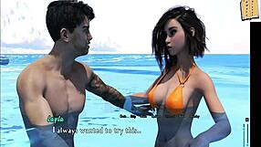 layla, want underwater kissing in bikini?