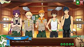 Game friends camp episode 28 - we wanted to relax with natsumi russian voice acting