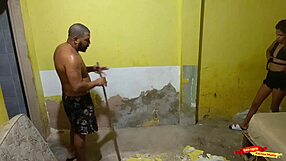 seduce the hired bricklayer until he fucks me