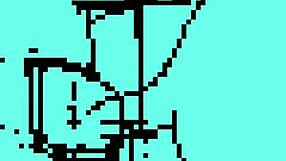 pixel art doll doing oral sex blowjob animation